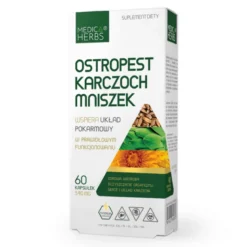 Ostropest Karczoch Mniszek 60 kapsułek