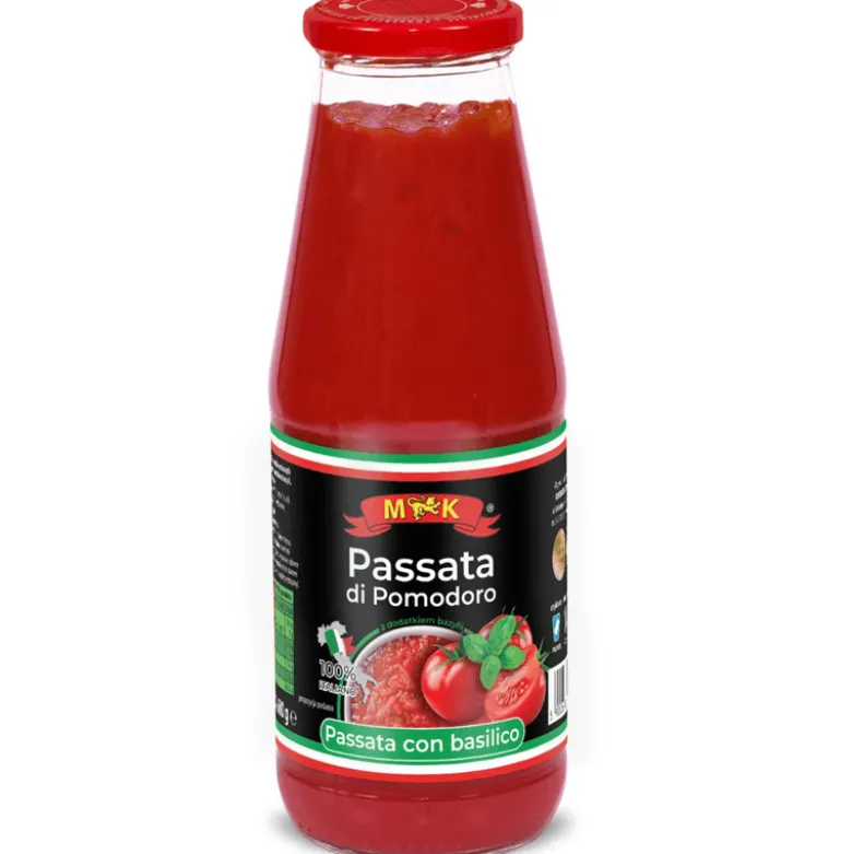 Passata pomidorowa z bazylią 680g