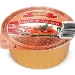 Pasta z łososia pikantna 130g