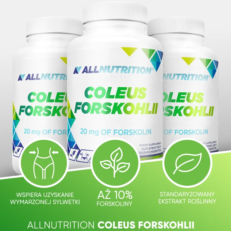 Pokrzywa indyjska (Coleus Forskohlii) 90 kapsułek