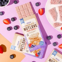 Protein Chocolate Nutlove Crispy Berries 100g