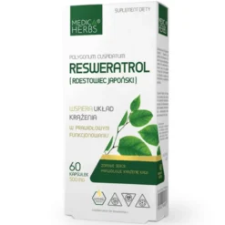Resweratrol (Rdestowiec Japoński) 60 kapsułek