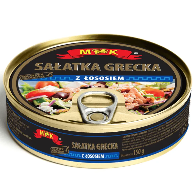 Sałatka grecka z łososiem 150 g