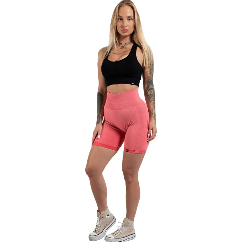 Seamless Shorts Push UP Pink 1 szt
