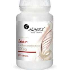 Selen L-selenometionina 200µg 100 tabletek