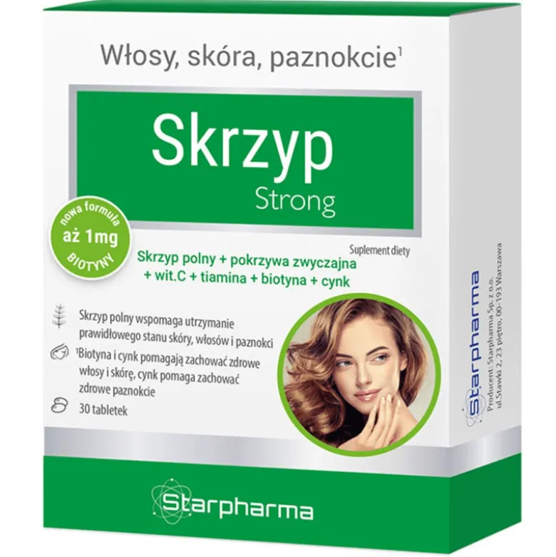 Skrzyp Strong 30 tabletek