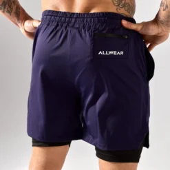 Spodenki 2w1 NAVY 1 szt.