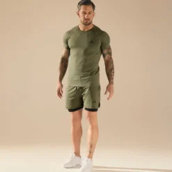 Spodenki 2w1 OLIVE 1 szt.