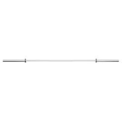 Sztanga olimpijska srebrna 28mm z gumowym logo 2.2m/20kg 1 szt.
