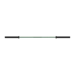 Sztanga olimpijska zielona 25mm dla kobiet z gumowym logo 2.01m/15kg 1 szt.