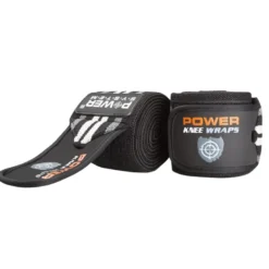 Taśma wzmacniająca kolano Power knee wraps 1para