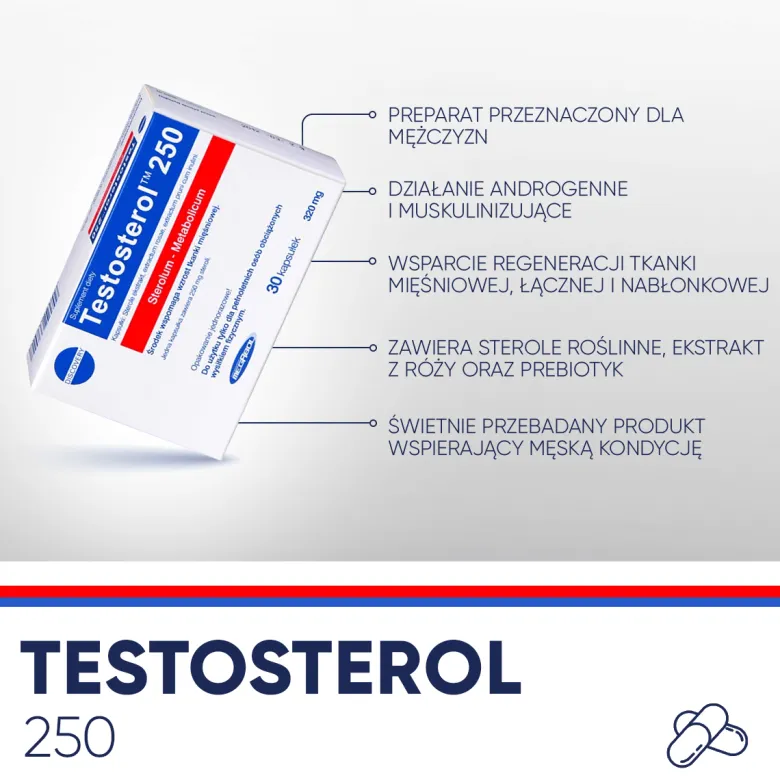 Testosterol 250 30 kap.