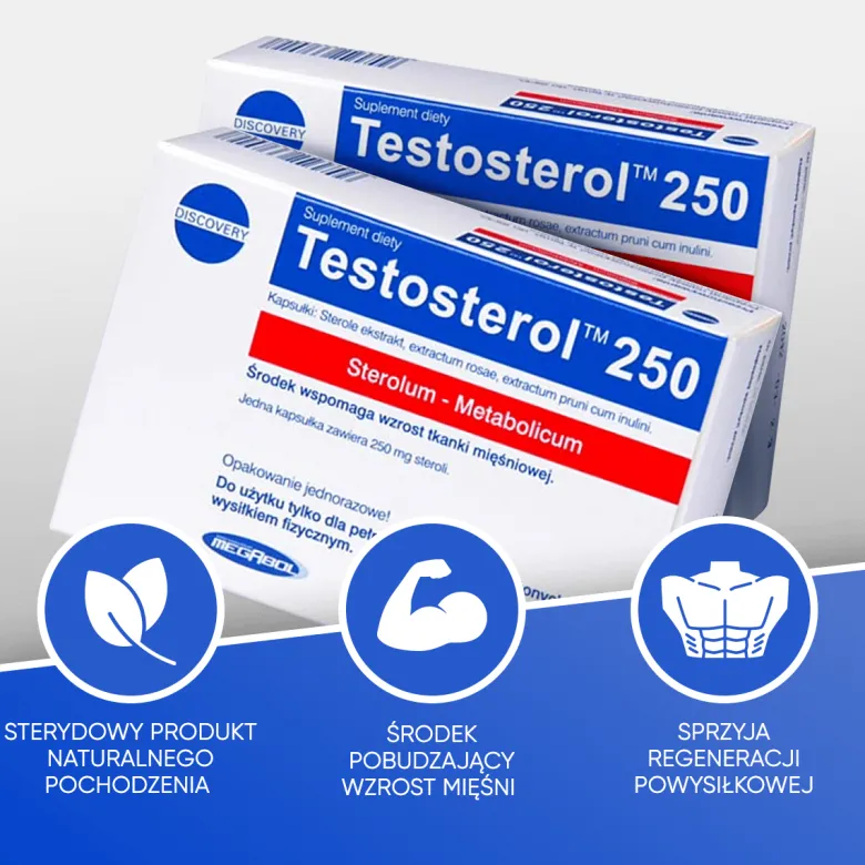Testosterol 250 30 kap.