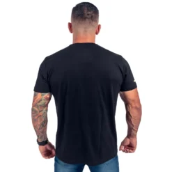 T-Shirt Męski Slim FIT Czarny 1szt