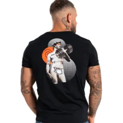 T-SHIRT Pumping David Black 1szt