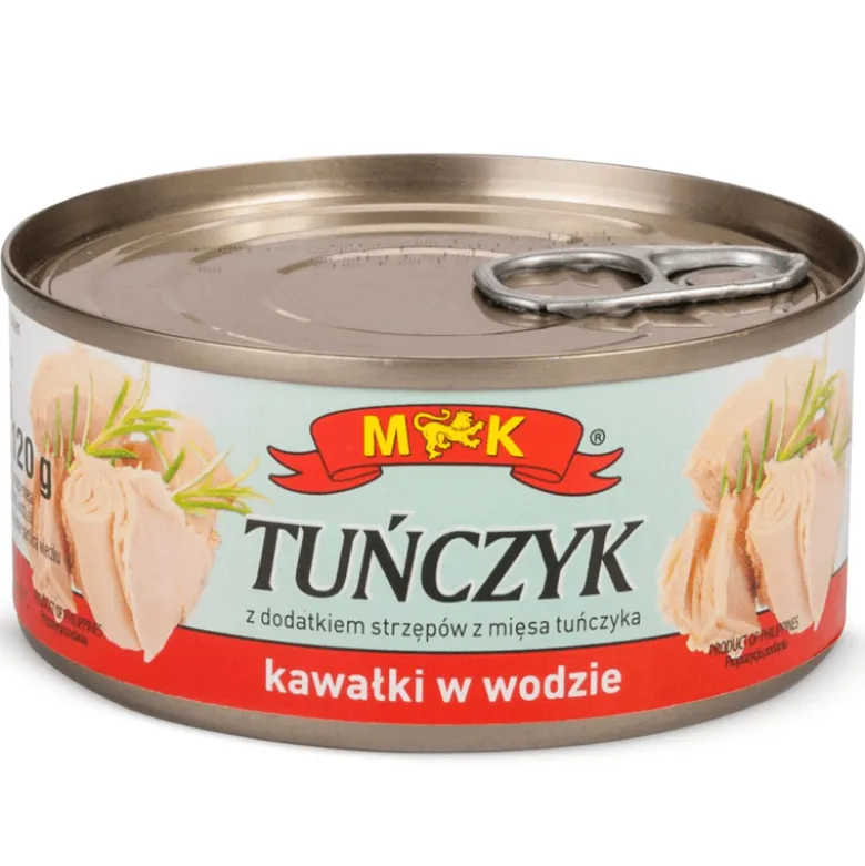 Tuńczyk kawałki w wodzie 170g