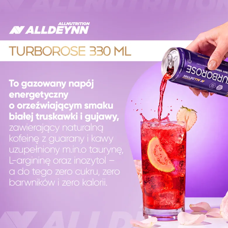 TURBOROSE Energy Drink 330ml