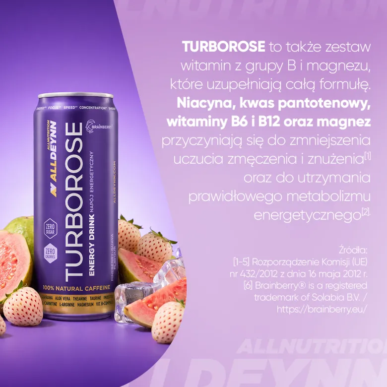 TURBOROSE Energy Drink 330ml