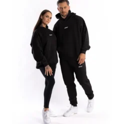 UNISEX Bluza Hoodie Core Oversize Black 1szt