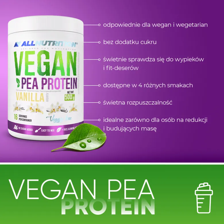 Vegan Pea Protein 500g