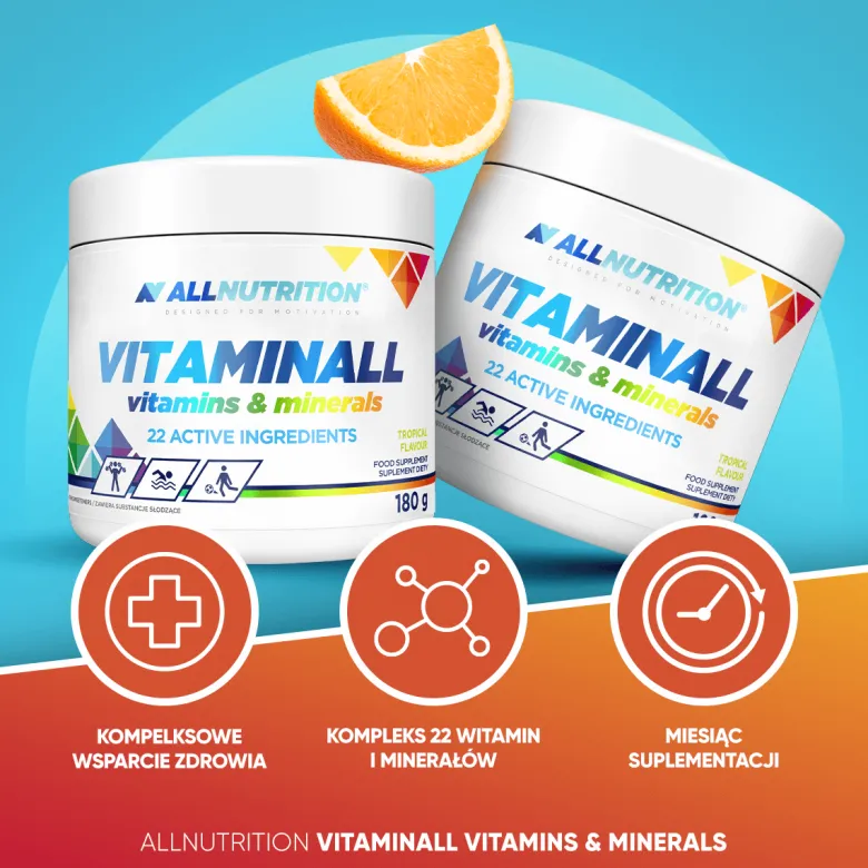 VitaminALL Vitamins & Minerals 180g