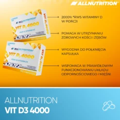 VIT D3 4000 60 kapsułek