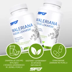 Waleriana Kozłek Lekarski 180 tabletek