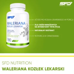 Waleriana Kozłek Lekarski 180 tabletek
