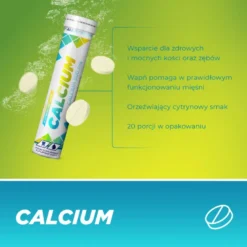 Wapń (Calcium) 20 tabletek