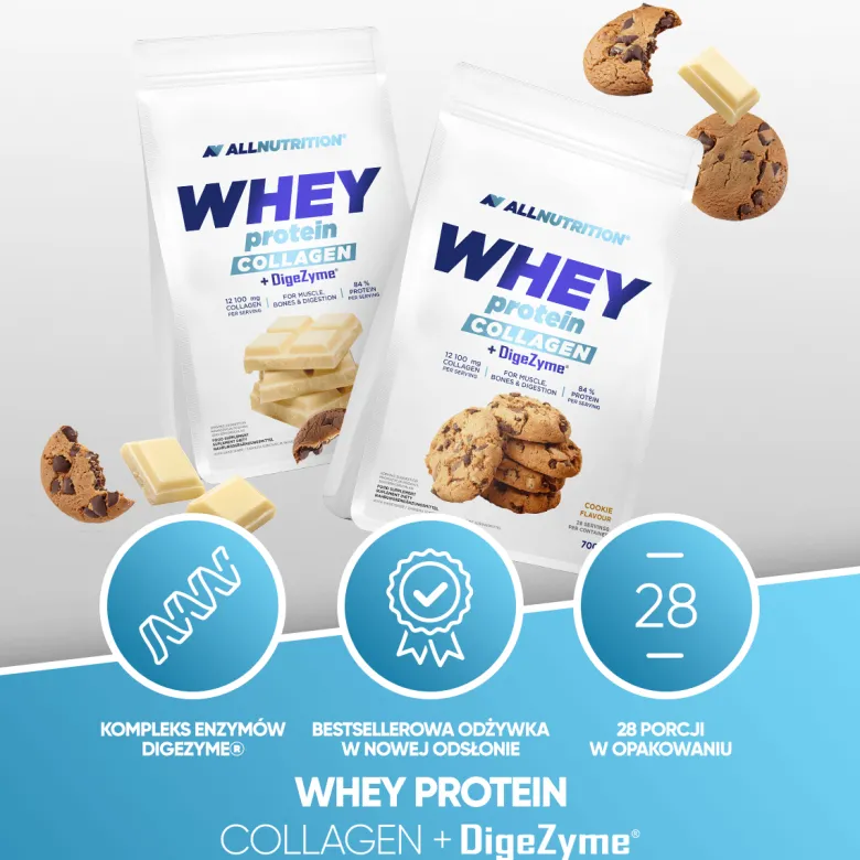 Whey Protein Collagen + DigeZyme 700g