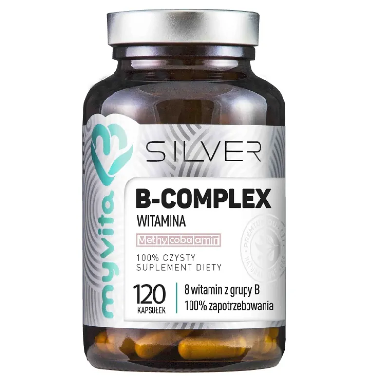 Witamina B-Complex Silver Pure 120kaps