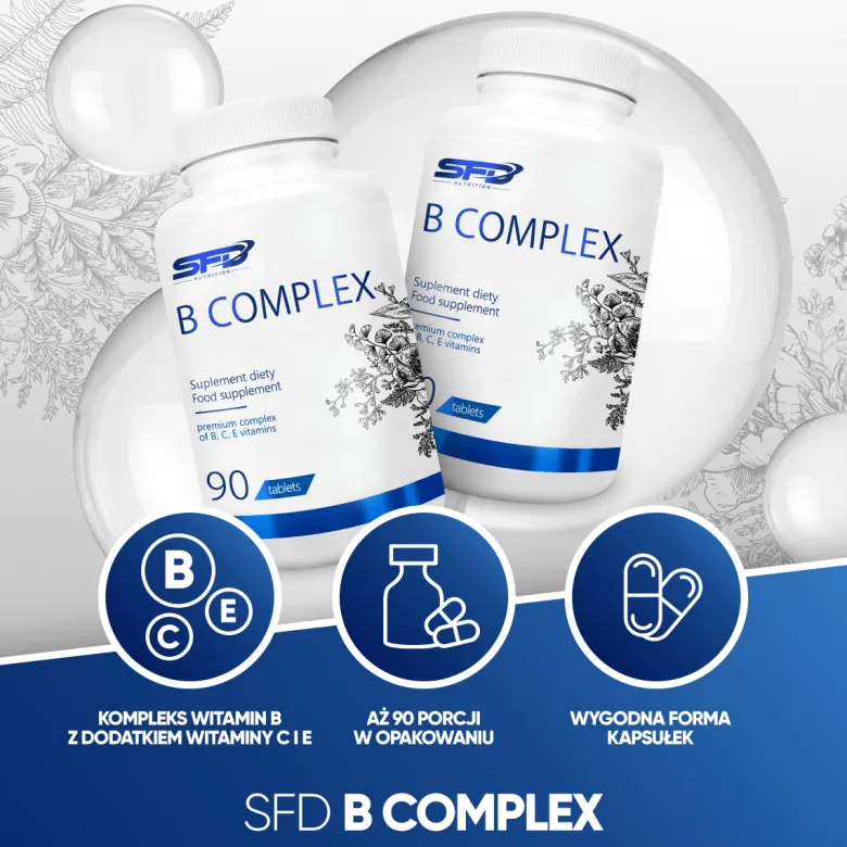 Witamina B Complex 90 tabletek
