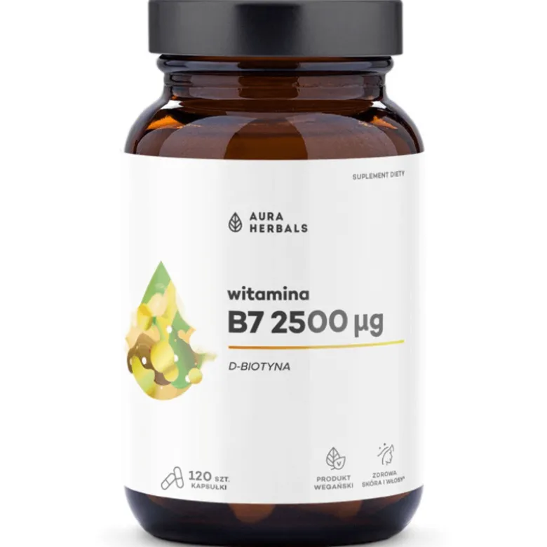 Witamina B7 120 kapsułek