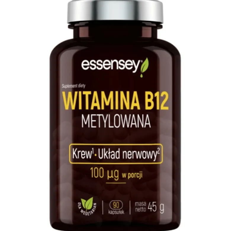 Witamina B12 Metylowana 90 kapsułek