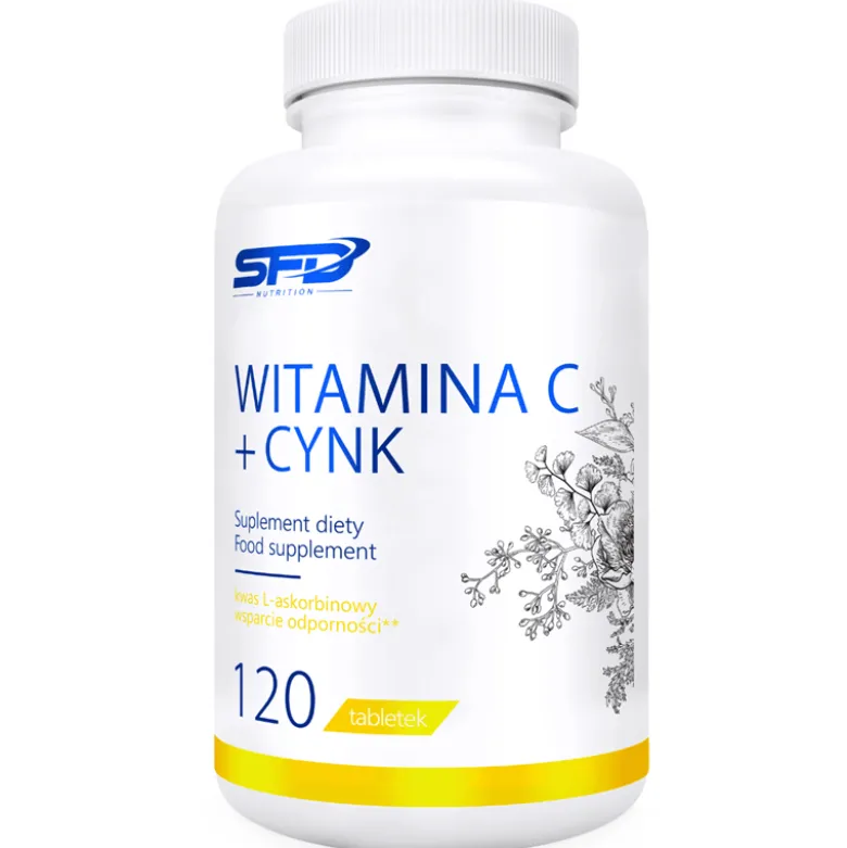 WITAMINA C + CYNK 120 tabletek