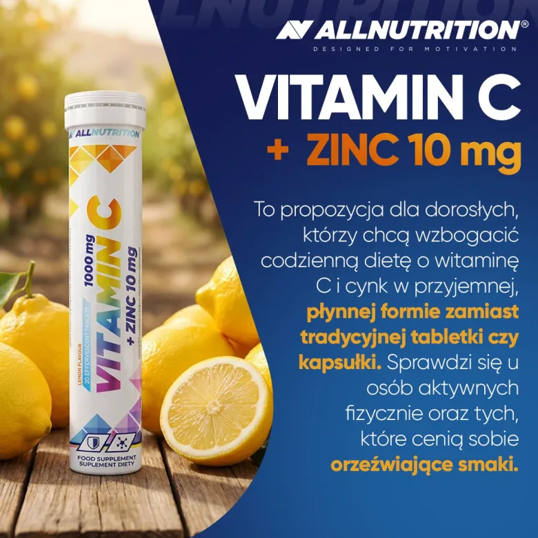 Witamina C+Cynk(Vitamin C+Zinc) 20 tabletek
