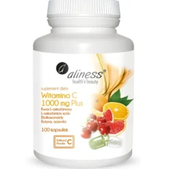 Witamina C 1000 mg Plus 100kaps wegs