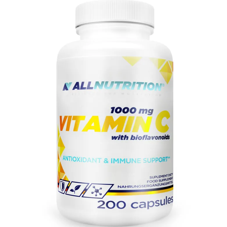 Witamina C z bioflawonoidami 1000 mg (Vitamin C with bioflavonoids) 200 kapsułek