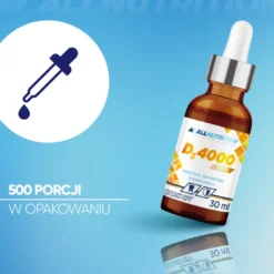 WITAMINA D3 4000 Krople 30ml