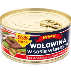 Wołowina w sosie własnym bez konserwantów 300g