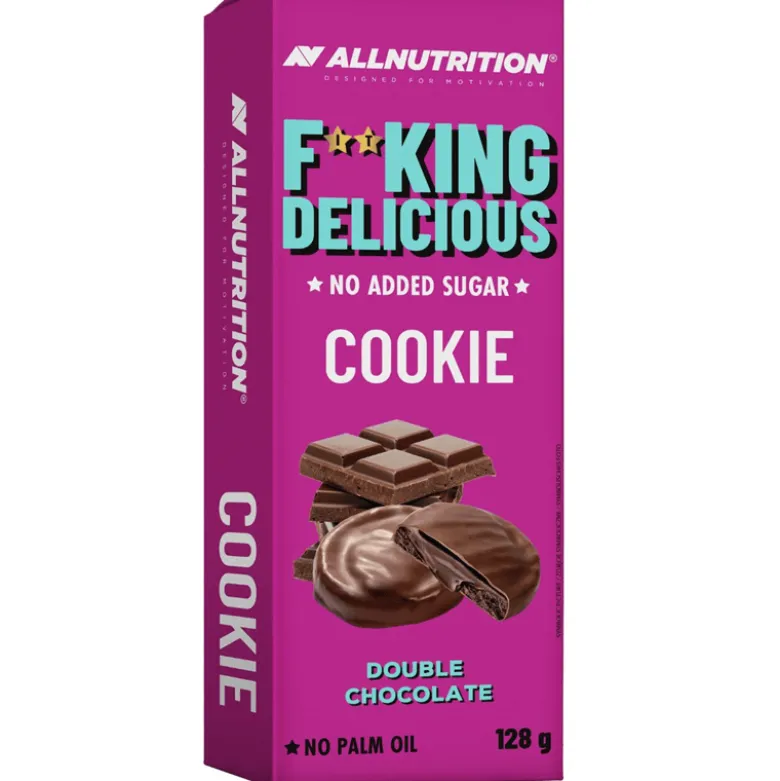 6 x Fitking Cookie Double Chocolate 128g