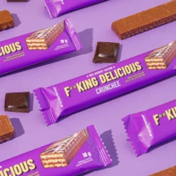 24 x Fitking Delicious Crunchee 18g 24x18 g