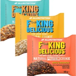 12 x Fitking Delicious Natural Cookie 40g