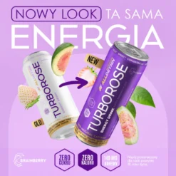 12 X TURBOROSE Energy Drink 330ML