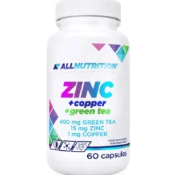 Zinc + Copper + Green Tea 60 kapsułek